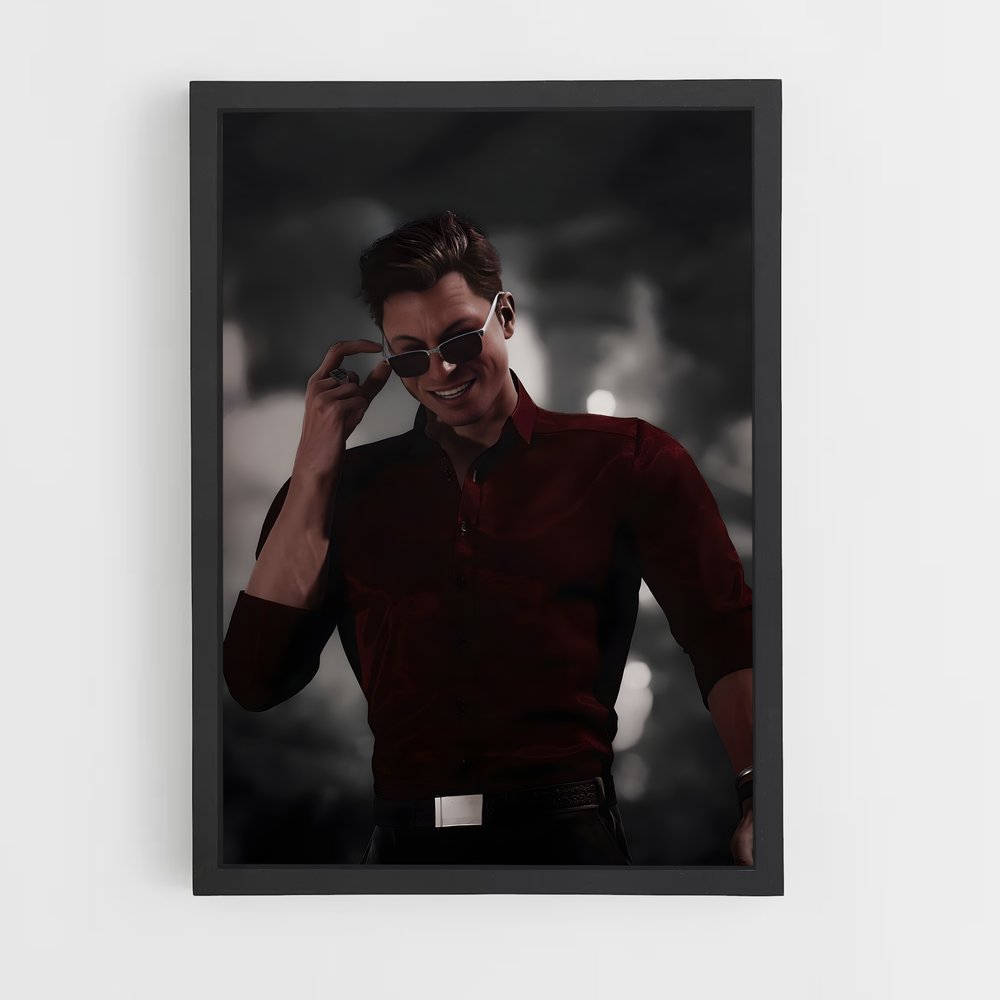 Poster Fatality Flamboyant – affiche Mortal kombat (vue 2)